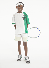 062 | Tennis Collection | Slogan Print T-Shirt